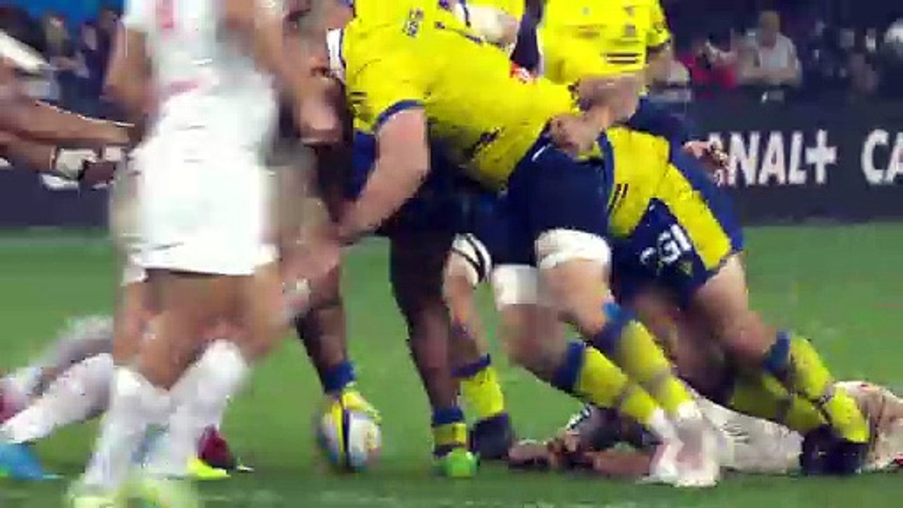 TOP 14 - Essai de Jean-Pascal BARRAQUE (ASM) - ASM Clermont - RC Toulon - J10 - Saison 2021/2022
