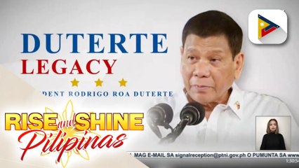 Download Video: DUTERTE LEGACY | Inagurasyon sa ilang Build, Build, Build projects sa Siargao, pinangunahan ni Pres. Duterte