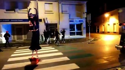Brumath Rêve de Lumieres parade aux lampions avec les Farfeulu