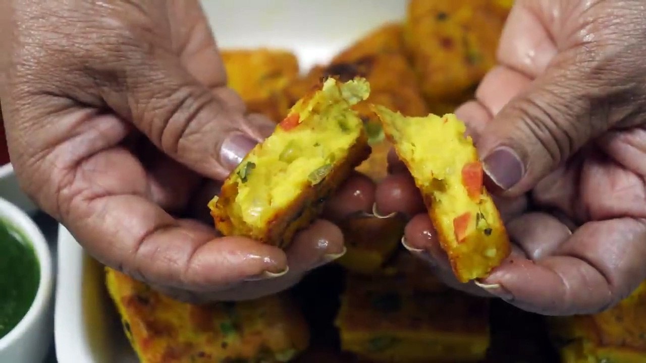 सूजी का आसान नाश्ता-सूजी वेज टिक्का । Instant Veg Snacks | Suji Veg tikka Masala |Rawa Veggies Pitor