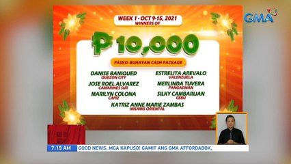 Kapuso Bigay Premyo sa Pasko! | UB