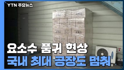 국내 최대 '요소수' 공장도 멈췄다..."완전 셧다운 초읽기" / YTN