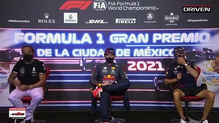 F1 2021 Mexican GP - Post-Race Press Conference