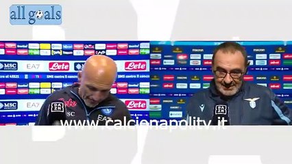 Siparietto Spalletti-Sarri 7/11/21