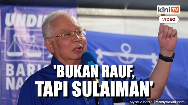 Sulaiman calon Ketua Menteri Melaka BN - Najib