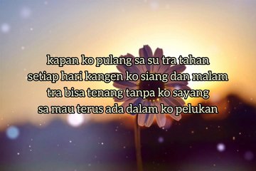 KAPAN KO PULANG - DJ QHELFIN - LIRIK LAGU