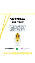 RESUMEN NOTICIAS: lunes 08 de noviembre de 2021