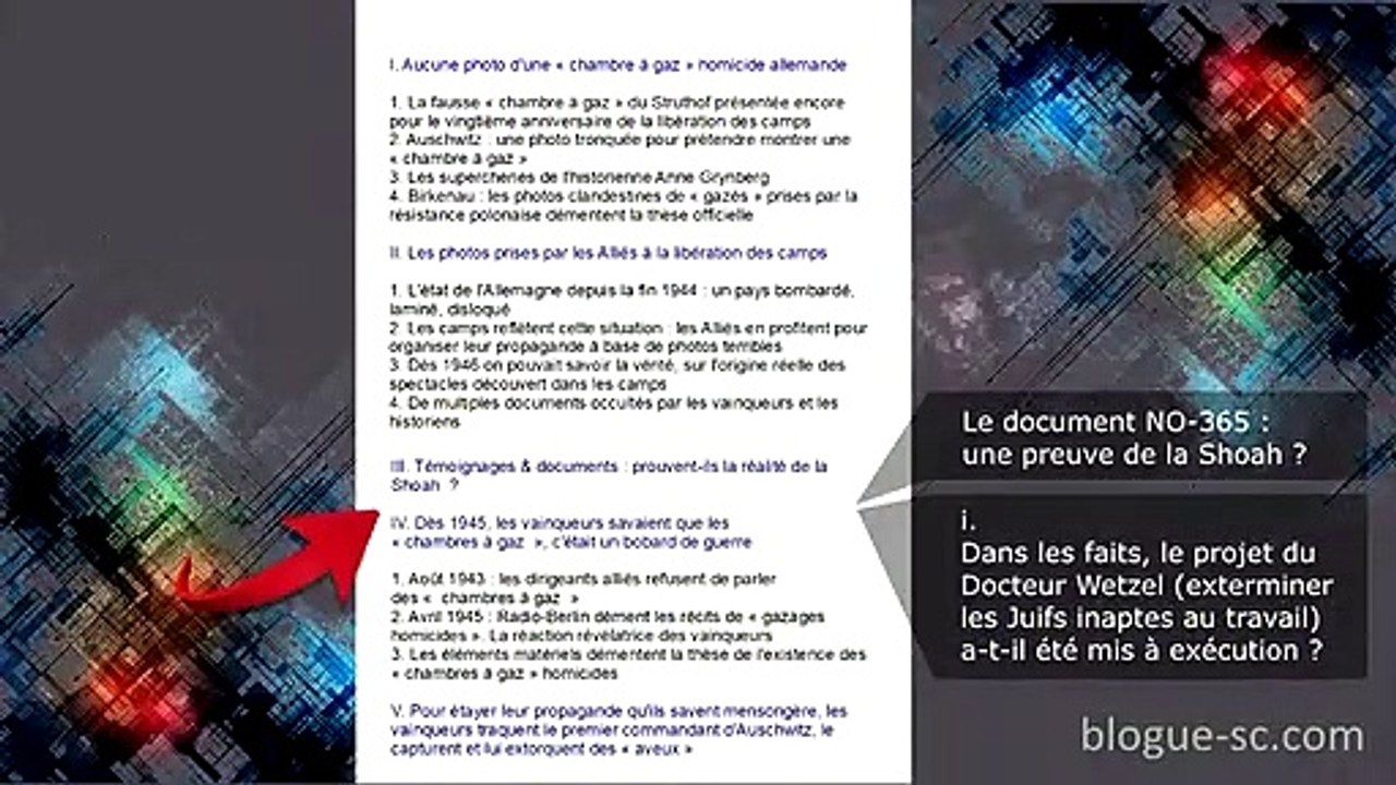 Vincent Reynouard - SHOARNAQUE (ep.9)