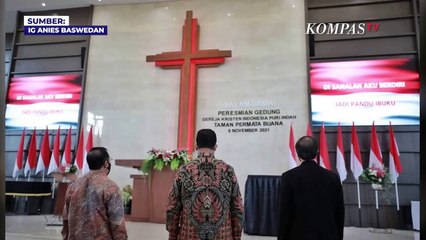 Anies Resmikan GKI Puri Indah: Hadir Penyebar Kedamaian dan Keteduhan