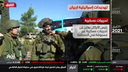 ...تحركات اتخذتها اسرائيل ضد ايران في الفتر...