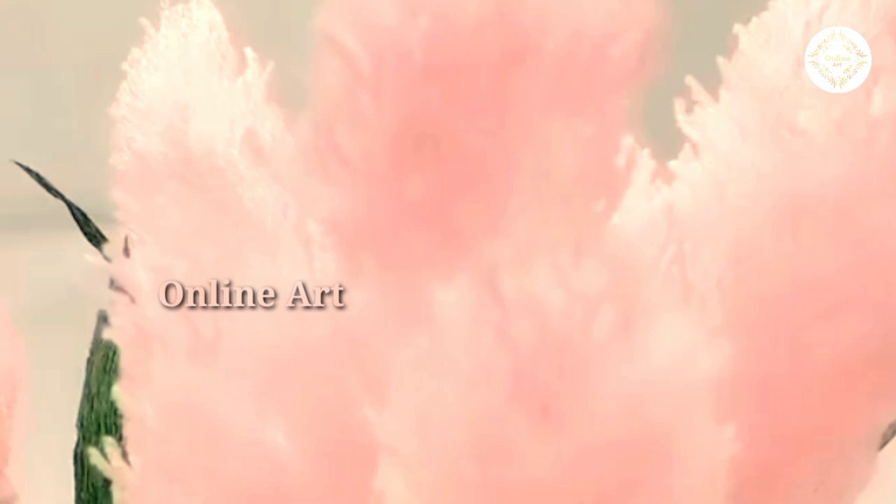 2 Minutes Flower craft | Online art | Woolen Flower Making | Hand Embroidery Amazing Trick