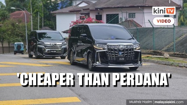MOF: RM4.8k monthly lease for ministers’ Toyota Vellfire cheaper than Perdana