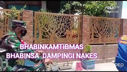 Polresta Sidoarjo Gelar Vaksinasi Pedesaan di Tambak Kalisogo Jabon