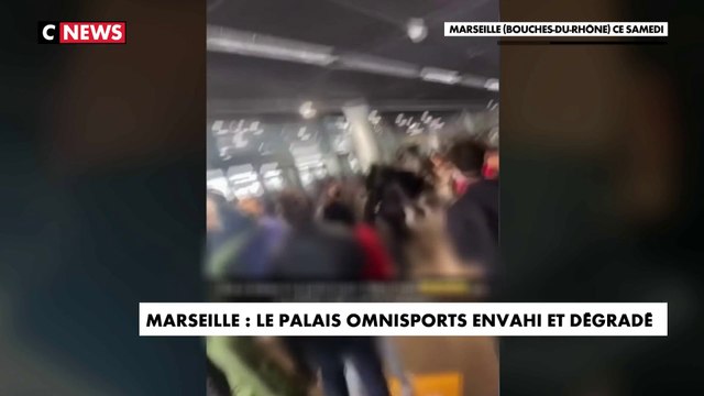 Marseille : le Palais omnisports envahi et dégradé