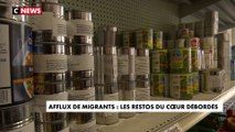 Afflux de migrants : les restos du coeur débordés