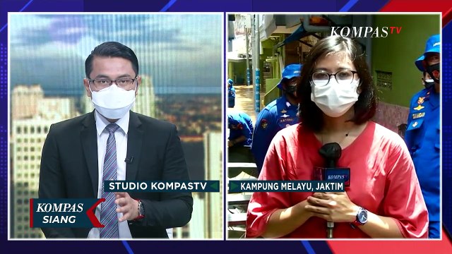 Kali Ciliwung Meluap, Banjir Rendam Kampung Melayu