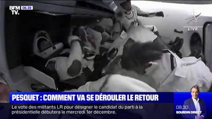 Comment va se dérouler le retour sur Terre de Thomas Pesquet ?