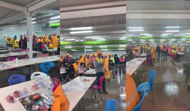 Akkuyu’da “Pes” dedirten görüntü: 20 milyar dolarlık projenin yemekhanesi sular altında