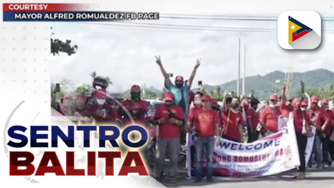 Dating senador at presidential aspirant Bongbong Marcos, dumalo sa paggunita ng Tacloban City sa ika-8 anibersaryo ng paghagupit ng bagyong Yolanda