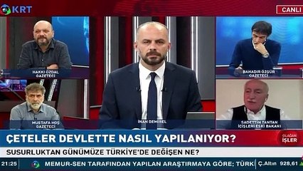 Eski İçişleri Bakanı Saadettin Tantan'a konuk olduğu programda 'işkenceci' suçlaması: İlk işkence deneyimini Tantan döneminde yaşadım