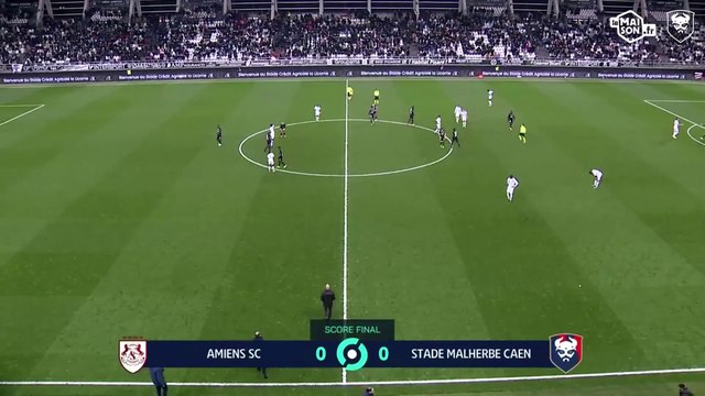 J15 Ligue 2 BKT : Le résumé vidéo de Amiens SC 0-0 SMCaen