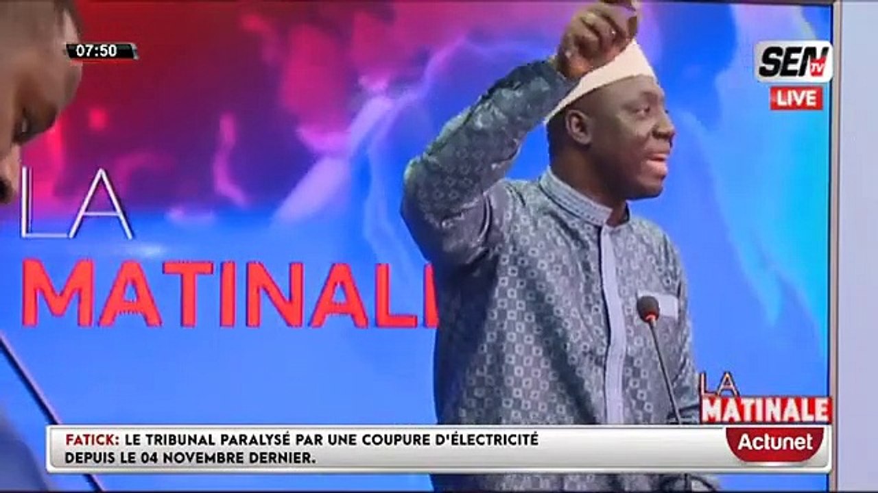 Affaire Barth - Siré Sy Recadre Ahmed Aidara :" Seul Le Juge peu Déterminer Si..."