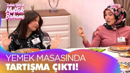 Gizem ve Fatma arasında sular durulmuyor! - Zahide Yetiş ile Mutfak Bahane 10 Kasım 2021