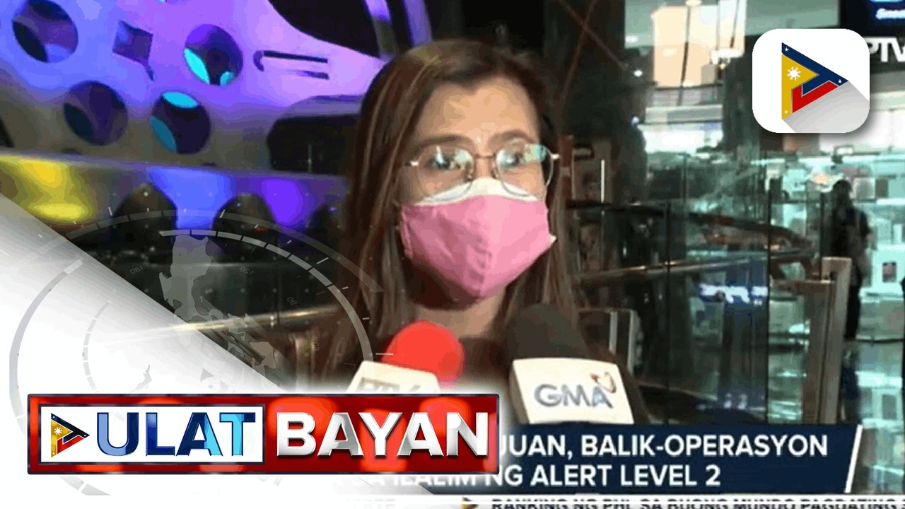 Mga sinehan sa San Juan, balik-operasyon na sa ilalim ng Alert Level 2; Mga batang hindi taga-San Juan, pwedeng magpabakuna sa lungsod