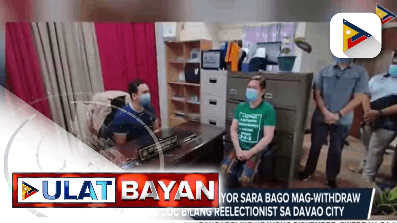 Rep. Salceda, tiwalang 'di opsyon kay Mayor Sara ang pagtakbo bilang VP sa 2022 Elections; Sen. Go, sinagot ang mga kumukwestiyon sa kanyang kandidatura bilang VP