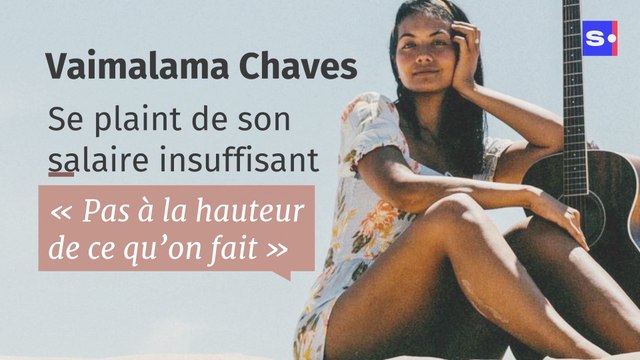 Vaimalama Chaves, Miss France 2019, estime son salaire insuffisant