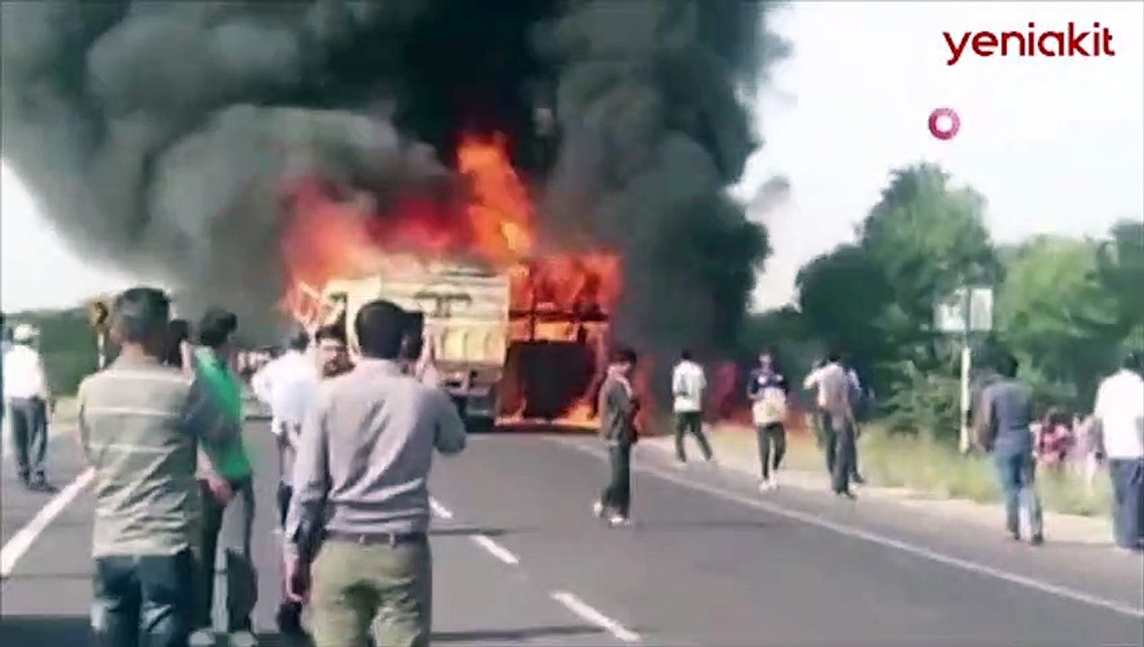 Hindistan'da yanarak can verdiler: 22 ölü, 11 yaralı