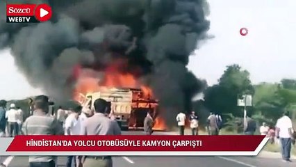 Hindistan'da yolcu otobüsüyle kamyon çarpıştı: 11 ölü, 22 yaralı
