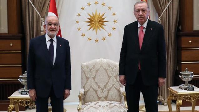 Beştepe'de kritik buluşma! Saadet Partisi lideri Karamollaoğlu, görüşme öncesi taleplerini tek tek sıraladı