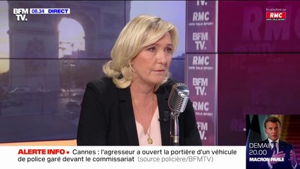 Vaccination des 5-11 ans contre le Covid-19: pour Marine Le Pen, "c'est faire prendre un risque dont le bénéfice n'est pas du tout assuré"