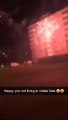 Shocking video shows yobs deliberately blasting fireworks at Doncaster tower block