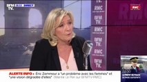 Marine Le Pen se dit 