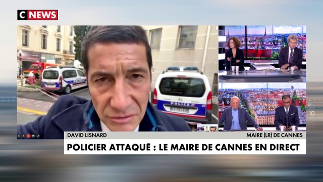 David Lisnard : «On ne va pas pleurer sur le sort de l'assaillant qui est gravement touché»