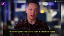 Elon Musk Holds Twitter Poll, Asks Followers If He Should Sell 10% Of His Tesla Stock