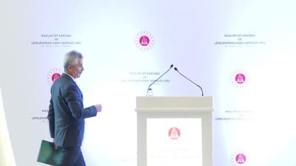 Danıştay Başkanı Yiğit: "Adalet hakların korunması ve hak sahibine teslim edilmesidir"
