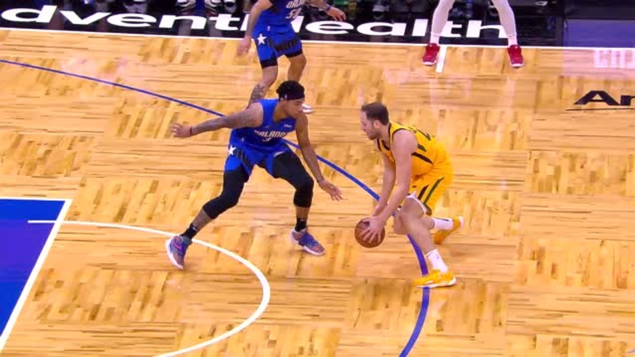 Bogdanovic shows off silky handles before assist to Whiteside