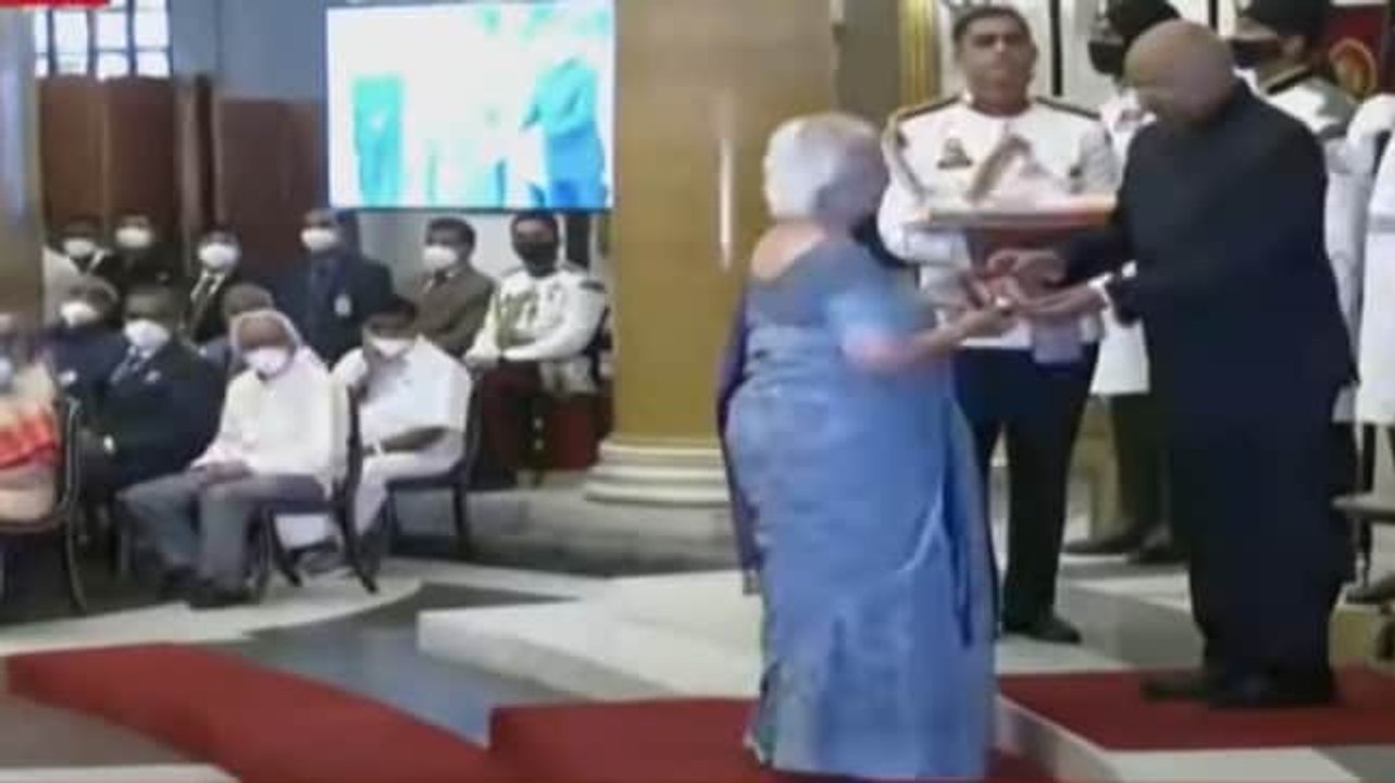 President Ram Nath Kovind confers Padma Awards at Rashtrapati Bhavan