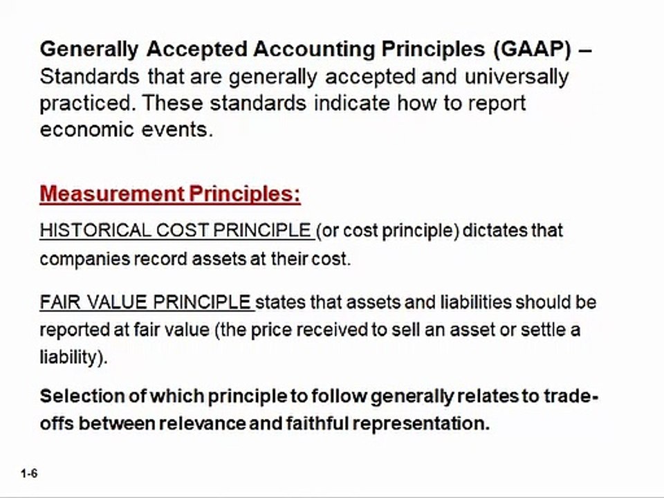 Financial Accounting Lecture 1