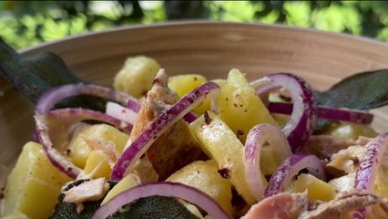 Gourmand - Salade de pommes de terre au thon