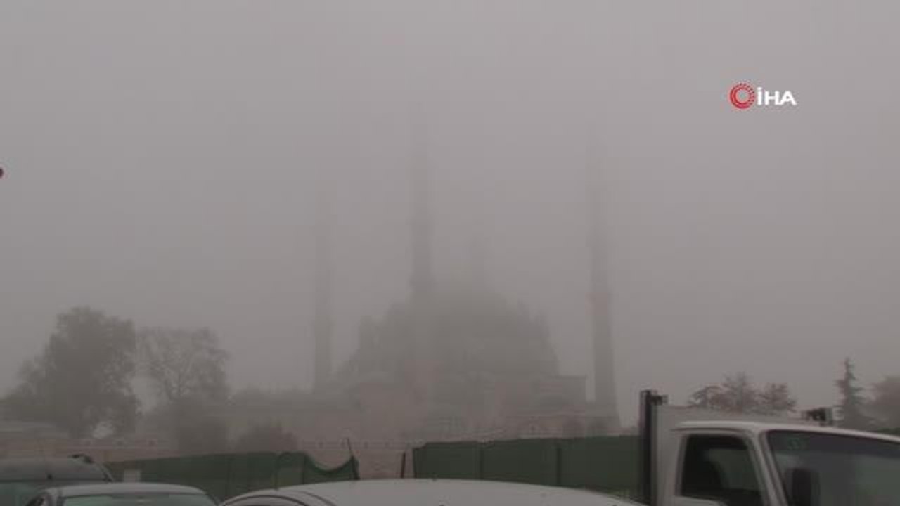 Son dakika: Selimiye Camii siste kayboldu
