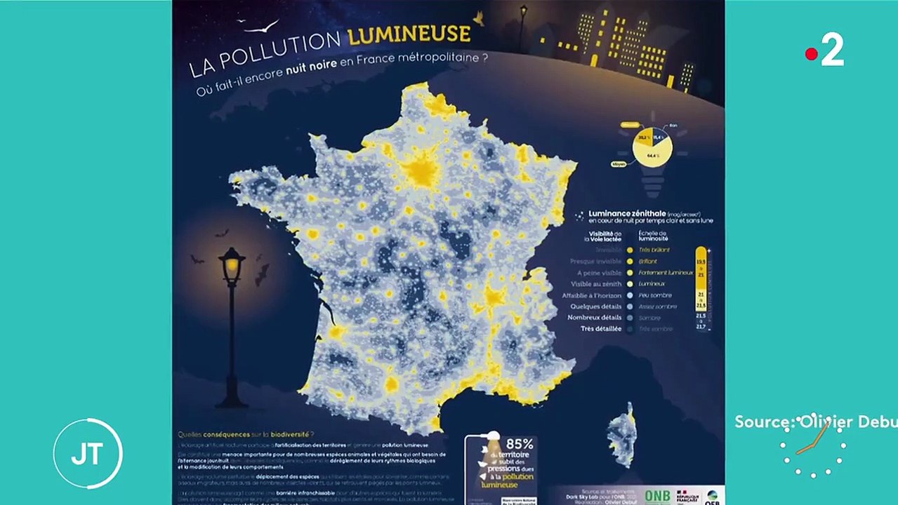 Pollution lumineuse : quand la France ne connaît plus la nuit noire