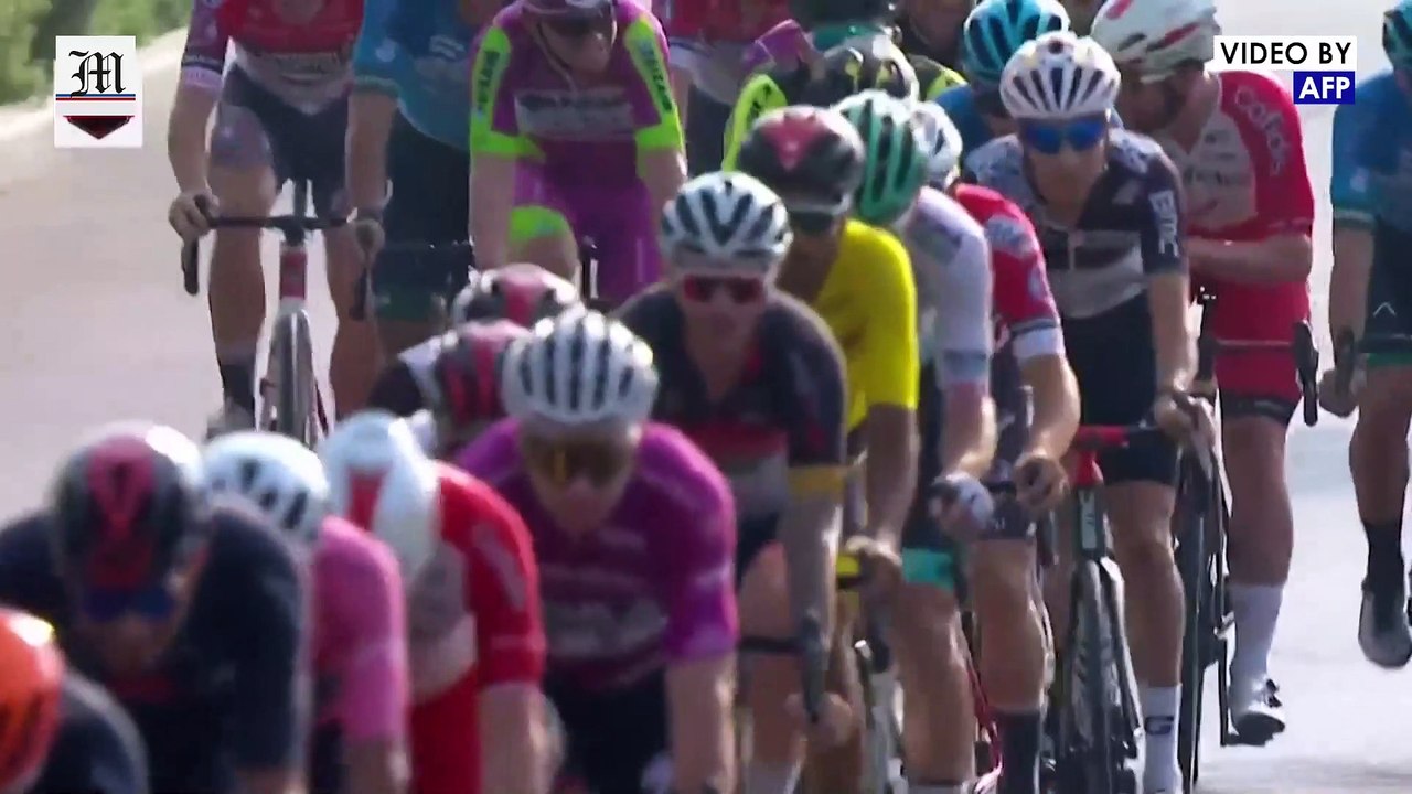 Cyclists race in first-ever Dubai Giro d'Italia Criterium at Expo 2020