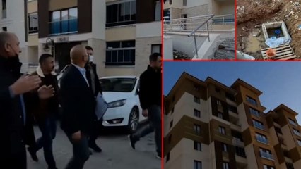 TOKİ konutları eksiklere rağmen teslim edilmiş