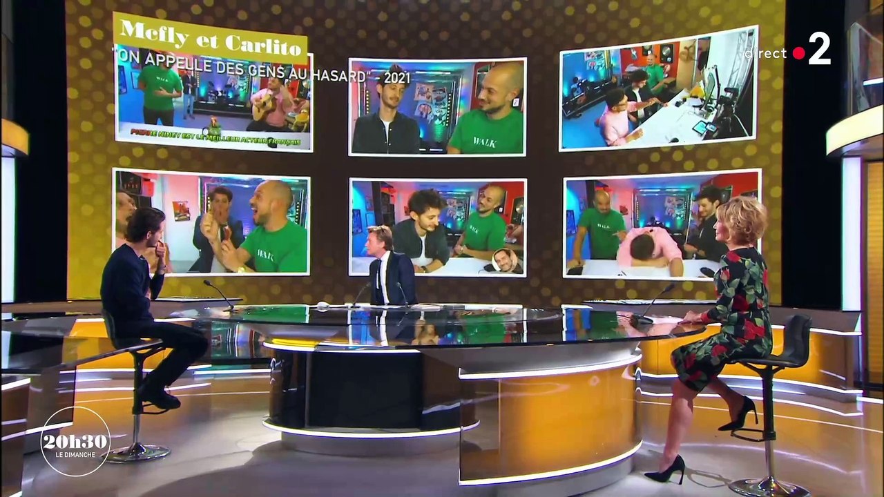 L’acteur Pierre Niney adresse un message à Tony Parker en direct dans "20h30, le dimanche" sur France 2 : "Si tu m’entends" - VIDEO