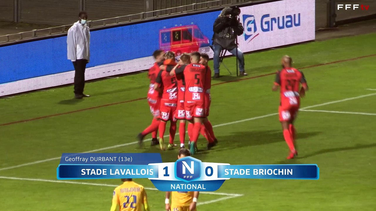 (J13) Laval 2 - 0 St Brieuc, le résumé