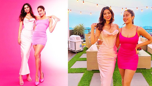 एक्ट्रेस जान्हवी कपूर ने बहन खुशी के साथ तस्वीरों के लिए दिए गजब के स्टाइलिश पोज, देखिए वीडियो